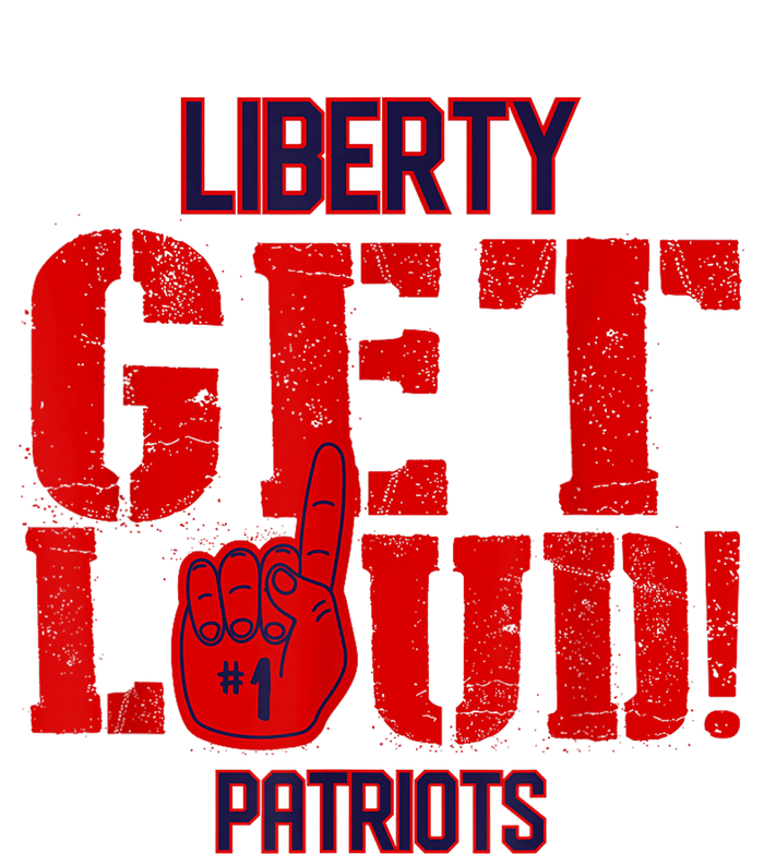 Liberty High School Get Loud Patriots Women's Strappy Tank