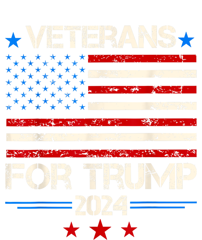 Veterans For Trump American Flag Army Support Donald Trump Kids T-Shirt