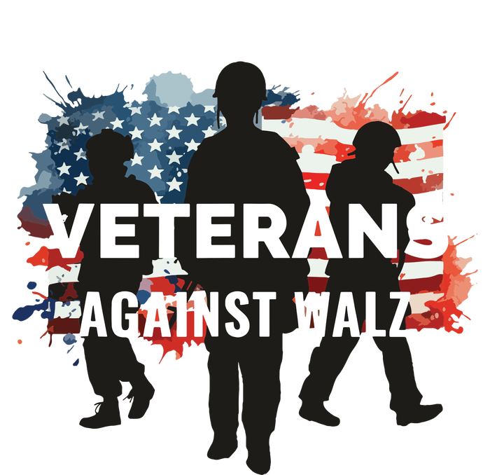 Anti Tim Walz Stolen Valor Veterans Against Walz Dry Zone Grid Polo