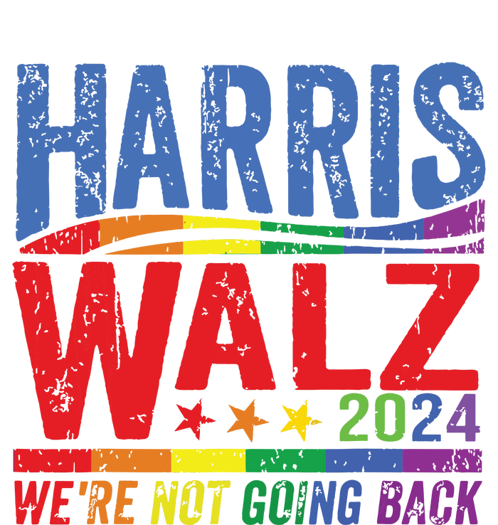 Harris Walz 2024 Were Not Going Back Lgbt Vote City Backpack