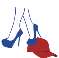 Kamala Harris Heels Stepping On Red Funny Hat Vote 2024 Legacy Cool Fit Booney Bucket Hat