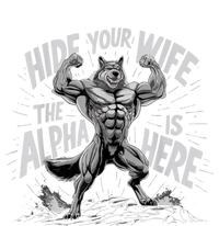 Hide Your Wife The Alpha Is Here Long Sleeve Pajama Set