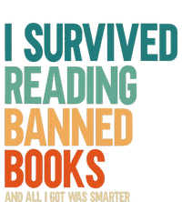 I Survived Reading Banned Books Book Lover Bookaholic T-Shirt