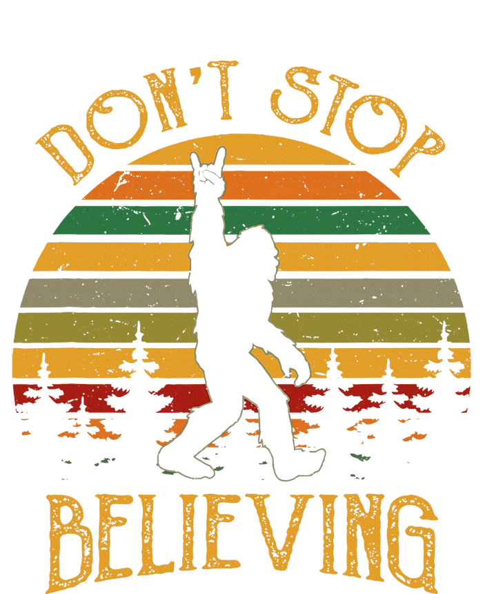 DonT Stop Believing Bigfoot Rock & Roll Retro Sasquatch Daily Commute Backpack