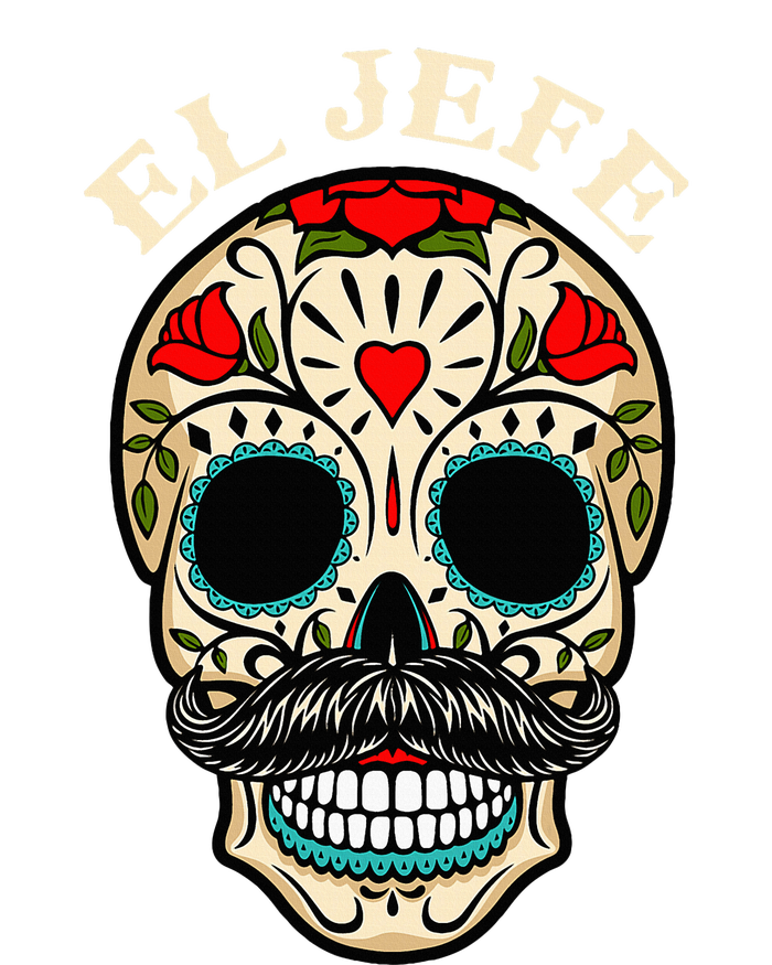 Day Of The Dead Mexico El Jefe Boss Sugar Skull Halloween Toddler Hoodie