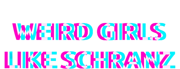 Weird Girl Like Schranz Music T-Shirt