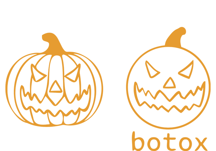 Halloween Botox Pumpkin Funny Tank Top