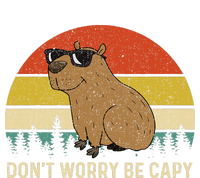 Cool Capybara DonT Worry Be Cappy Vintage Funny Rodent Meme Impact Tech Backpack