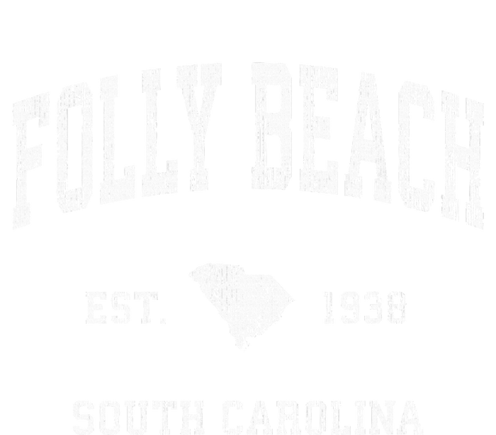 Folly Beach South Carolina Sc Vintage Athletic Sports Design T-Shirt