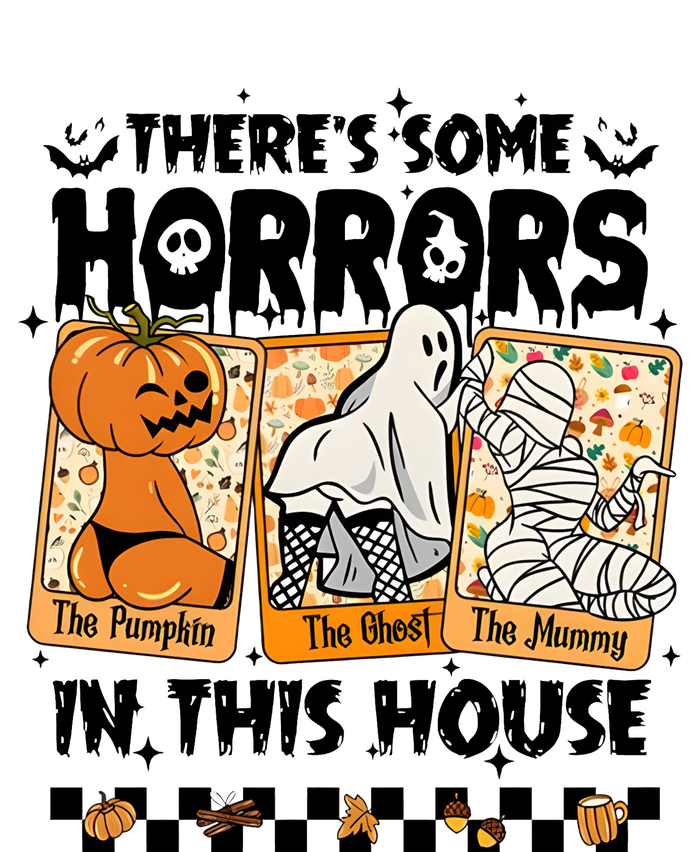 There’S Some Horrors In This House Retro Halloween T-Shirt