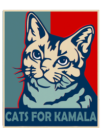 Childless Cat Lady Is Voting Kamala Harris President 2024 Women's T-Shirt