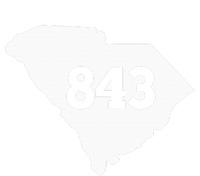 South Carolina 843 Area Code Cooling Performance Crew T-Shirt