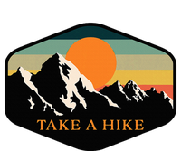 Take A Hike Retro Vintage Outdoor Hiking Button