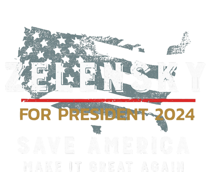 Zelensky For President 2024 Admire Ukraine Zelensky Courage Womens Cotton Relaxed Long Sleeve T-Shirt