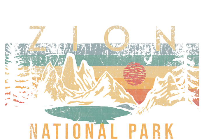 Zion National Park Cropped Pullover Crew