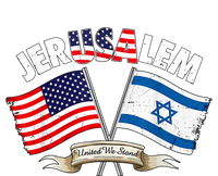 Jerusalem Israel Usa American Flag T-Shirt