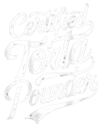 Certified Torta Pounder Funny Torta Pounder On Back Tank Top