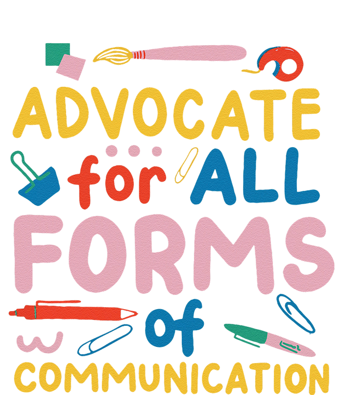 Advocate For All Forms Of Communication Kids Hoodie