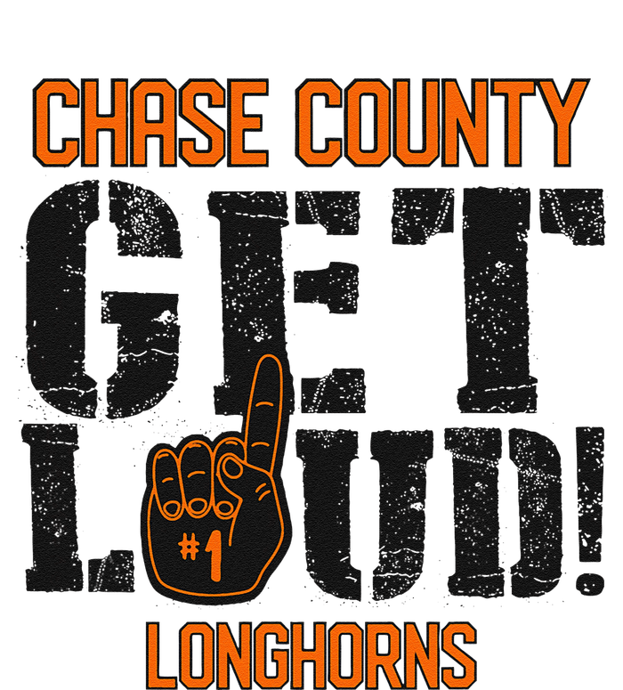 Chase County High School Get Loud Longhorns Women's T-Shirt