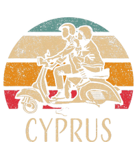 Cyprus Vintage Scooter Retro Sunset Distressed Design PosiCharge Competitor Tank