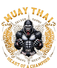 Heart Of A Champion Kickboxing And Muay Thai Angry Gorilla Women’s Perfect Tri Rocker Tank