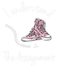 I Understand The Assignment Kamala Harris Sneaker Tie-Dye Long Sleeve Shirt