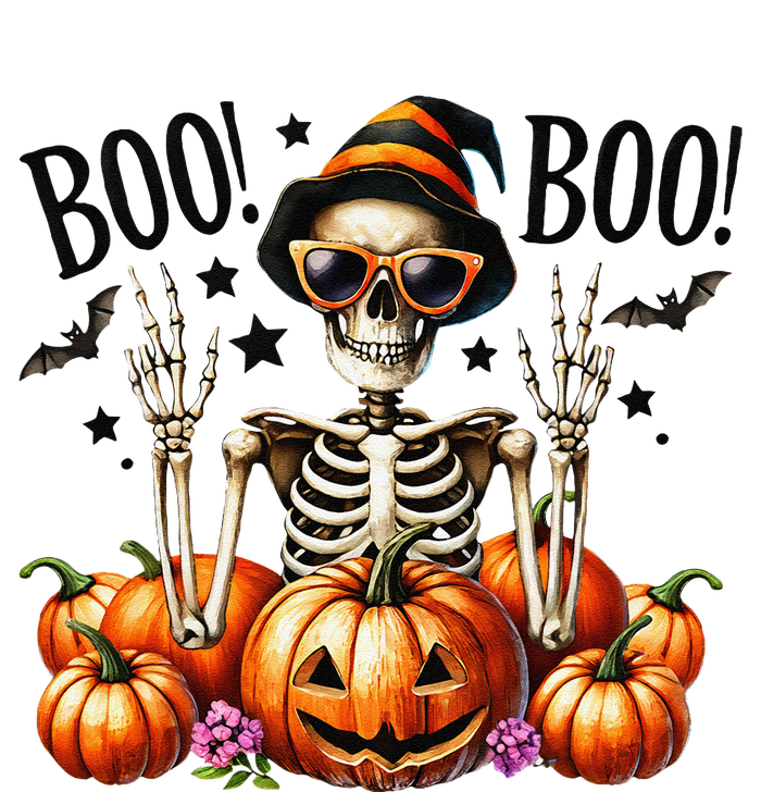 Skeleton Boo Pumpkin Halloween For Halloween 25L Jumbo Tote