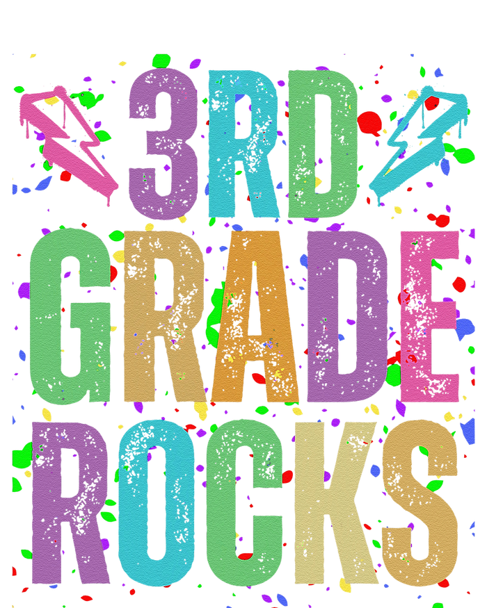 School Rocks Back To School Rockin 3rd Grade Rocks Toddler Hoodie