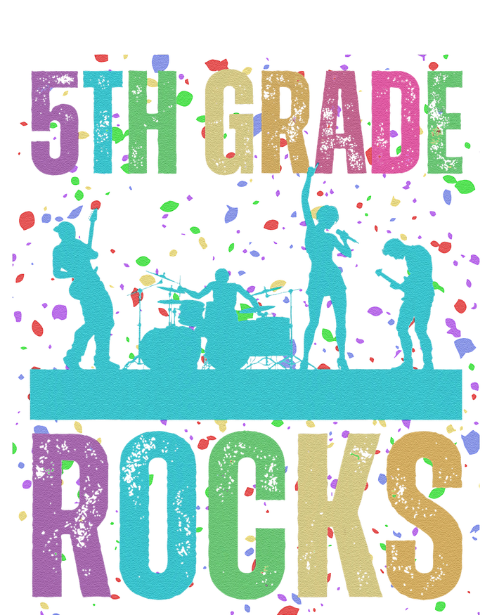 School Rocks Back To School Rockin 5th Grade Rocks Kids T-Shirt