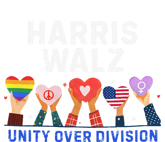 Harris Walz 2024 Unity Over Division Harris Walz 2024 T-Shirt