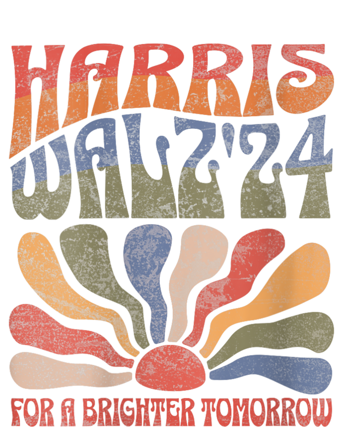 Harris Waltz For A Brighter Tomorrow Kamala Harris Waltz Canvas