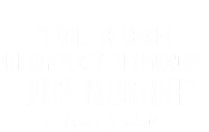 I Will No Longer Be Complicit In Genocide Free Palestine Aaron Bushnell 2 Women's Fleece Hoodie