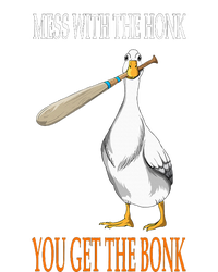 Mess With The Honk Goose Game Gamer Wooden Club Computer Softstyle Adult Sport Polo