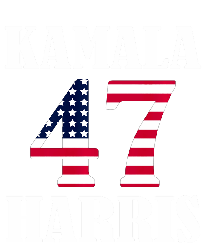 Standard Design Featuring Kamala 47 Hariis Text Kids Long Sleeve Shirt