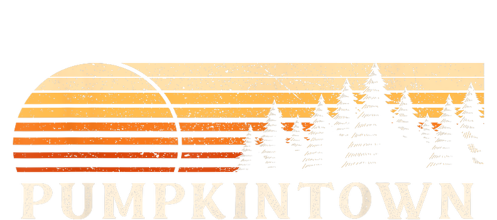 Vintage Sunset Stripes Pumpkintown South Carolina T-Shirt