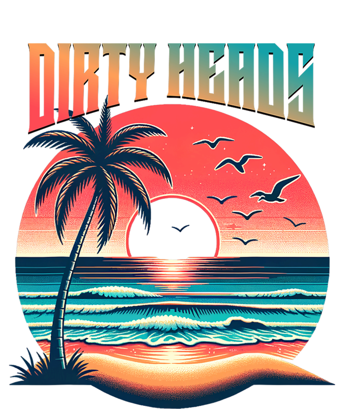 Dirty Heads Retro Beach Mesh Reversible Basketball Jersey Tank