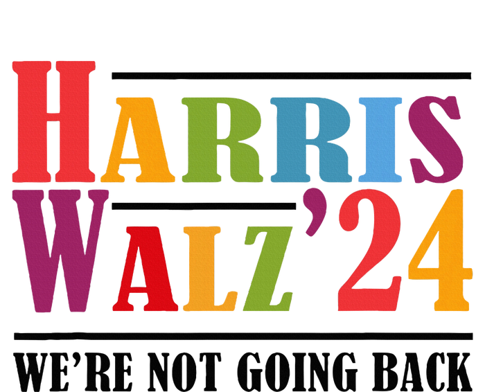 Harris Waltz For WeRe Not Going Back Kamala Harris Waltz Adult ChromaSoft Performance T-Shirt