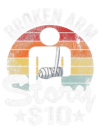 Broken Arm Story $10 Broken Hand Get Well Broken Arm High Crown Mesh Back Trucker Hat