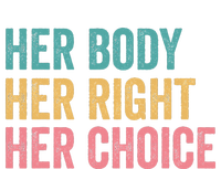 Her Body Her Right Her Choice Reproductive Rights Kids Sweatshirt