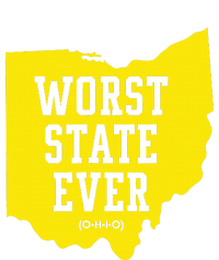 Worst State Ever Ohio 7-Panel Snapback Hat