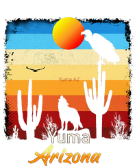 Yuma Arizona Vintage Coyote Sunset Az Desert Women's T-Shirt