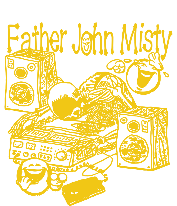 Favorite Vegetable Father John Misty PosiCharge RacerMesh Polo