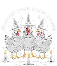 Support Your Local Coven Funny Farm Witch Chicken Halloween T-Shirt