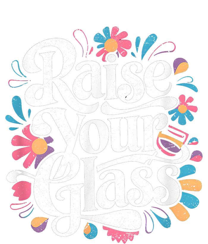 Retro Raise Your Glass Party Cheers T-Shirt