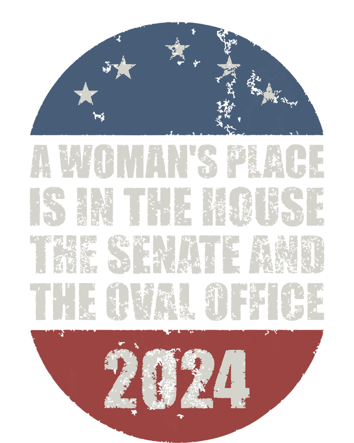 A Womans Place Is In The House The Senate The Oval Office USA-Made Doggie Bandana