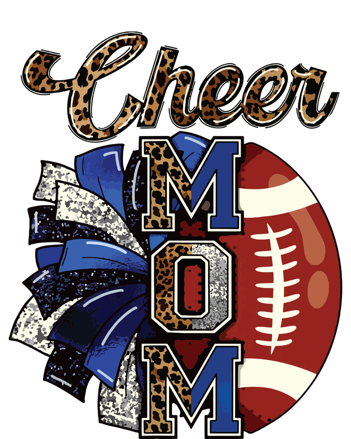 Cheer Mom Pom Pom Football Kids Hoodie