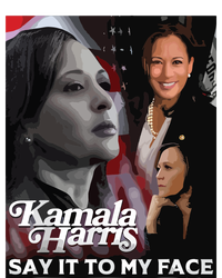 Kamala Harris Say It To My Face Long Sleeve Pajama Set