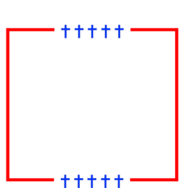 Jesus 2024 Crosses Hooded Wearable Blanket