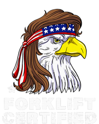 Forklift Certified Eagle Mullet Usa Fork Lift Forklift T-Shirt