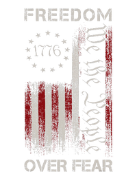 Freedom Over Fear Vintage Us American Flag 1776 T-Shirt